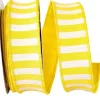 Sunshine Cabana Horizontal Stripe Ribbon, 1.5" X 10Yd